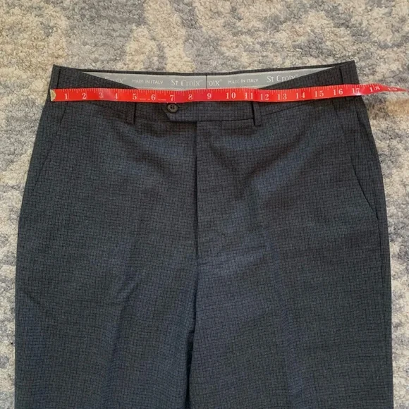 Men’s St Croix wool slacks dress pants - Picture 9 of 10